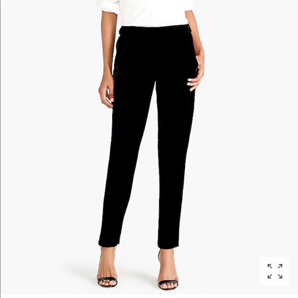 Velvet Drapey Pull-on Pant